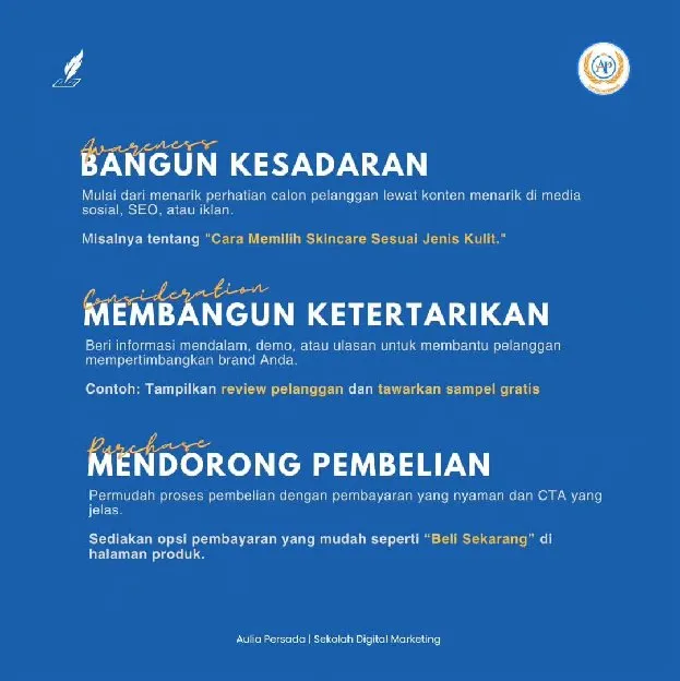 Aulia Persada, Kursus Landing Page Semarang