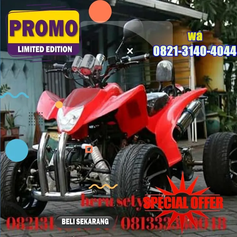 DISTRIBUTOR AGEN MOTOR ATV 150 CC sport ceper baru bukan bekas  SIAP KIRIM  KEDIRI PAGU