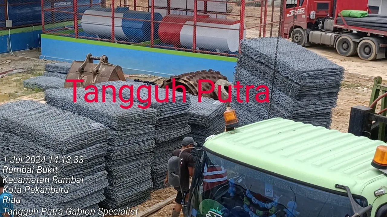 Pabrik Bronjong Kawat !! 0852-1723-4482, Distributor Bronjong Kawat di Riau
