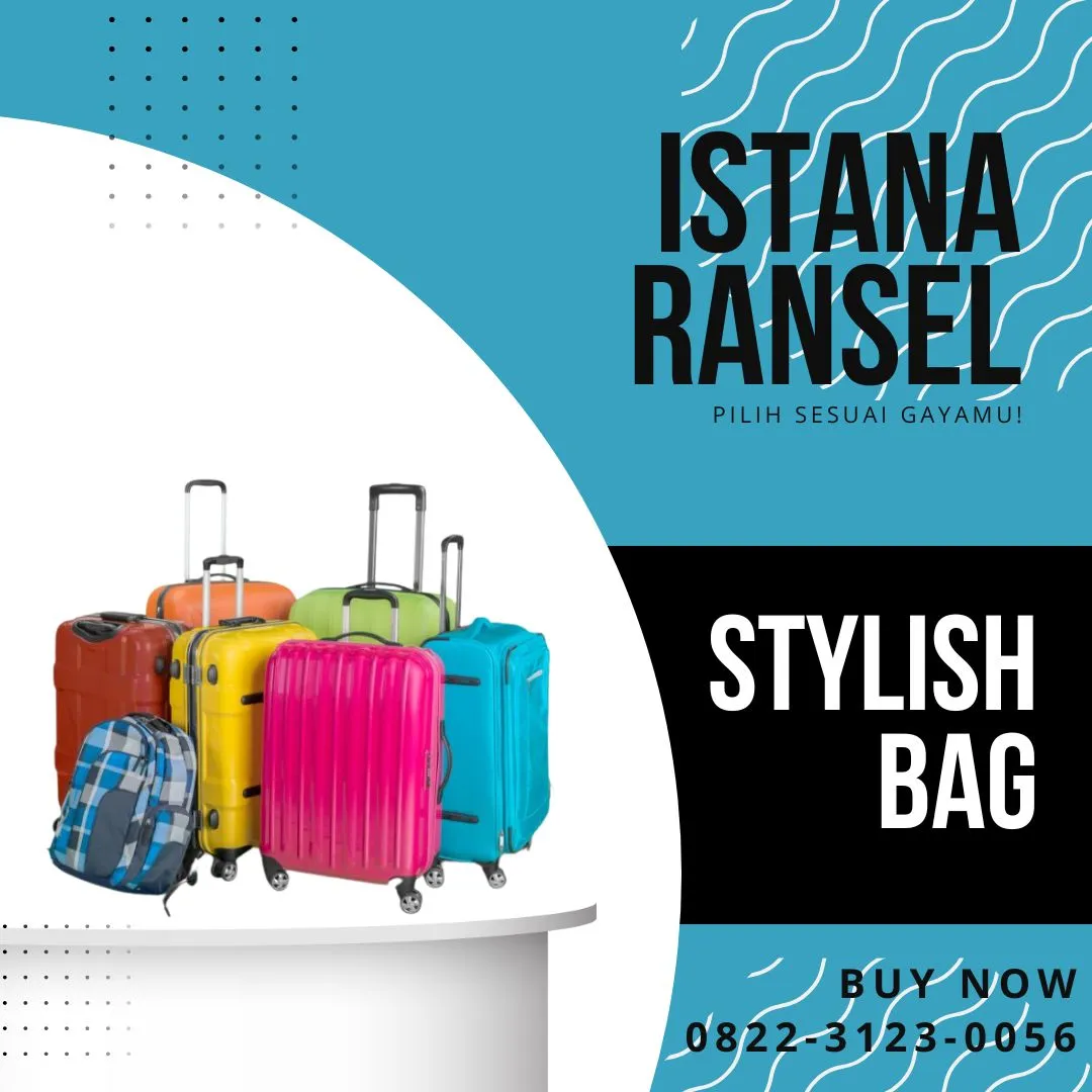Eksklusif 0822-3123-0056 Distributor Tas Ransel Ransel Fashion Keseharian Kotawaringin Barat Ambon ISTANA RANSEL