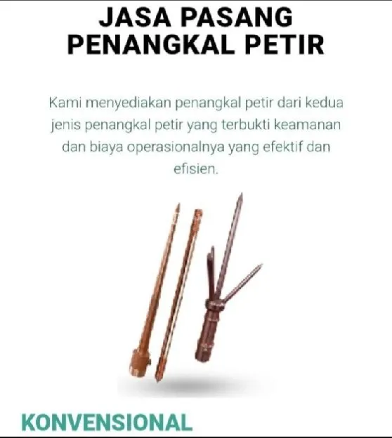 PEMASANGAN PENANGKAL PETIR KENDAL