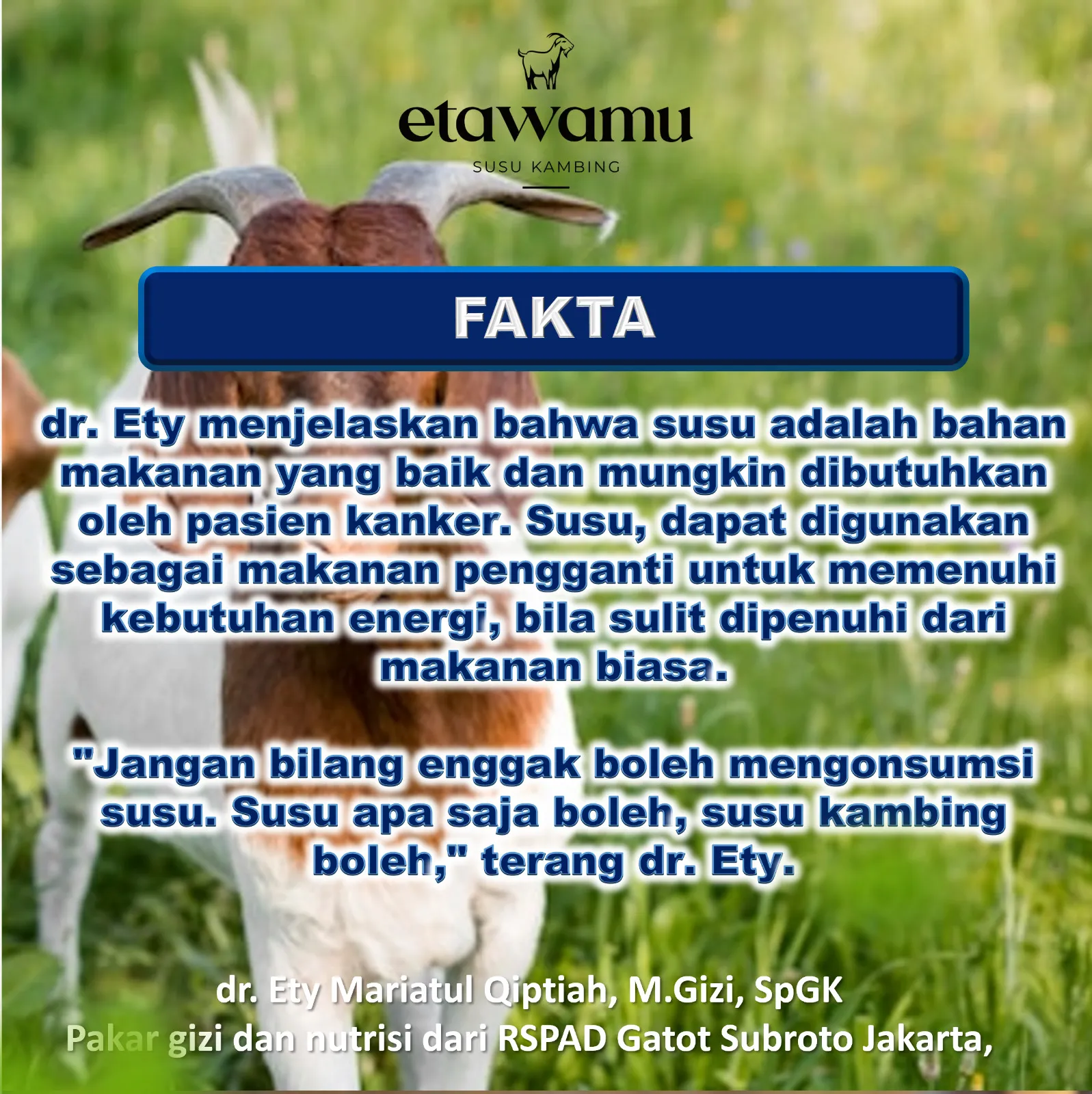 Susu Kambing Untuk Ibu Hamil Banjar,VIRAL dan MURAH, PT. Etsa Bregas Makmur