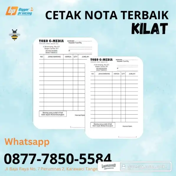 Cetak Nota Terbaik 2