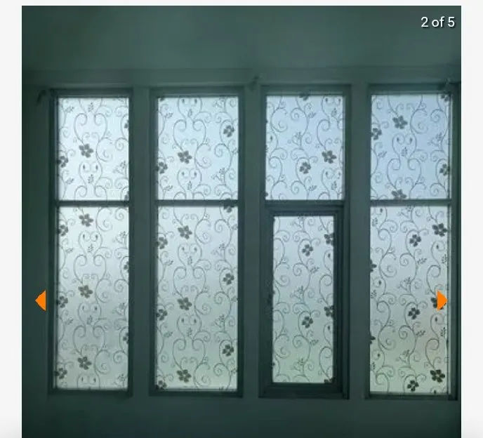 kaca film sandblast  rumah