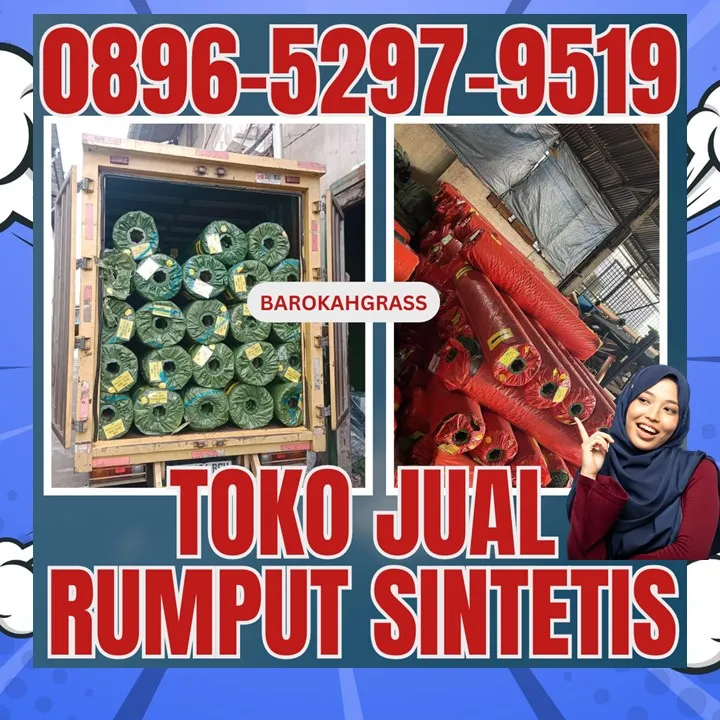 0896-5297-9519 (Bu Diana), Tempat Jual Rumput Sintetis Palu Kinovaro