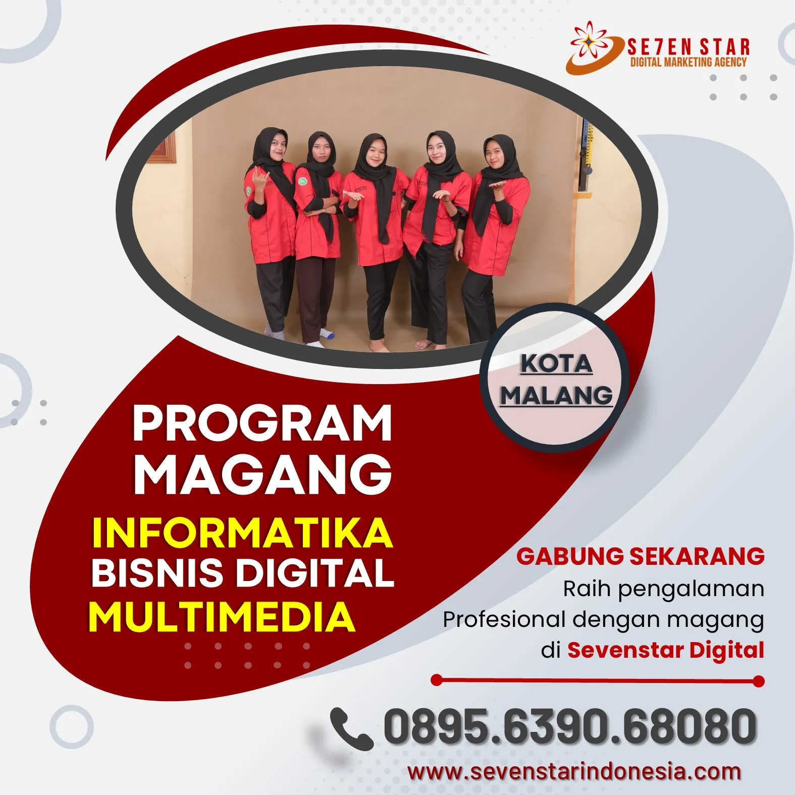 WA 0895-6390-68080 Program Magang RPL di Malang