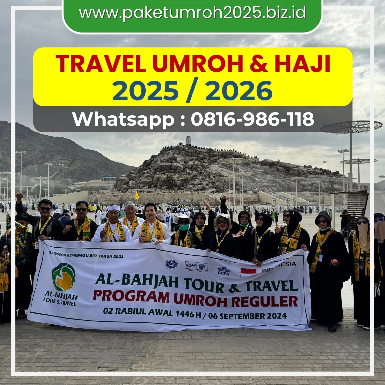 Umroh VIP 2025 Pagak Malang – Paket Spesial AL Bahjah