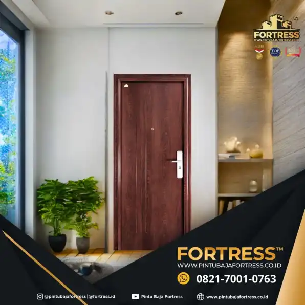 TERPERCAYA..!! WA 0821 7001 0763 (FORTRESS) Pintu Kamar Mandi Dari Besi Motif Kayu Di Kuningan