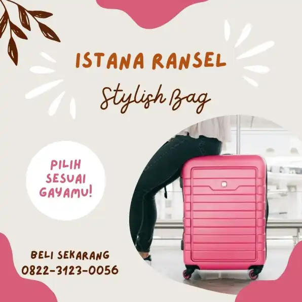 Stylish 0822-3123-0056 Harga Tas Sekolah Ransel Laptop Perjalanan Hulu Sungai Selatan Makassar ISTANA RANSEL