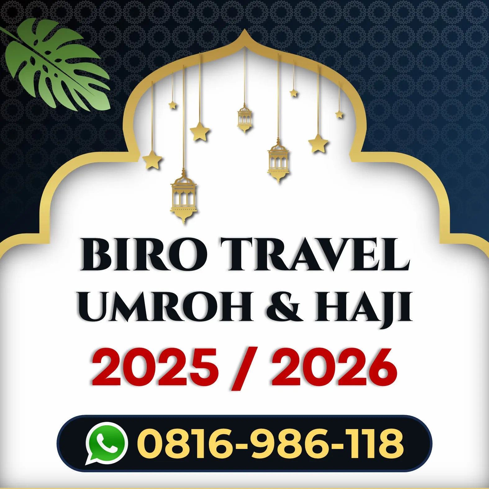 Travel Umroh Akhir Tahun 2025 Panggungrejo Blitar AL Bahjah, Paket Umroh Hemat