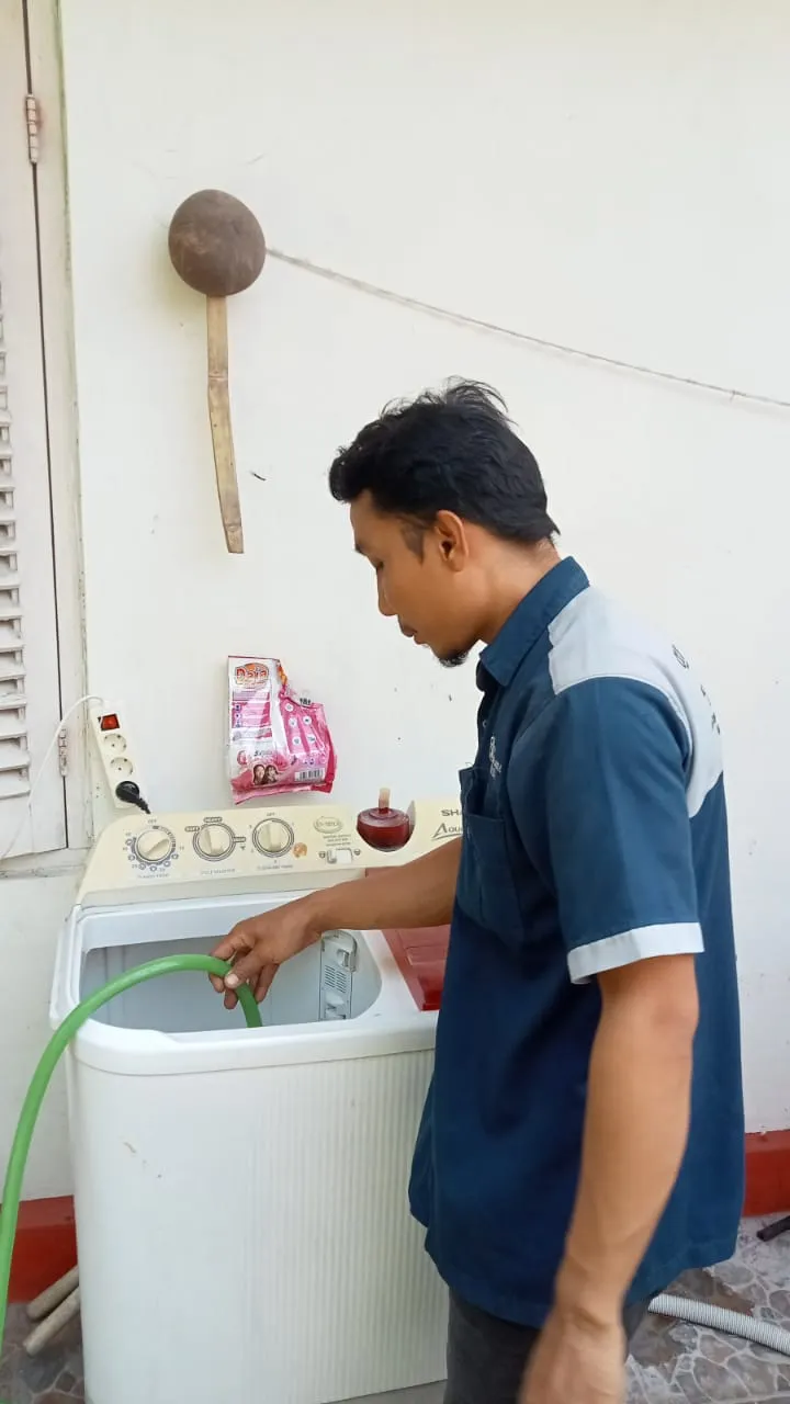 WA. 081314181790 - 082298152217 Jasa Service Mesin Cuci Plumpang, Cilincing, Jakarta Utara Terdekat CV. Sejahtera Jaya Teknik