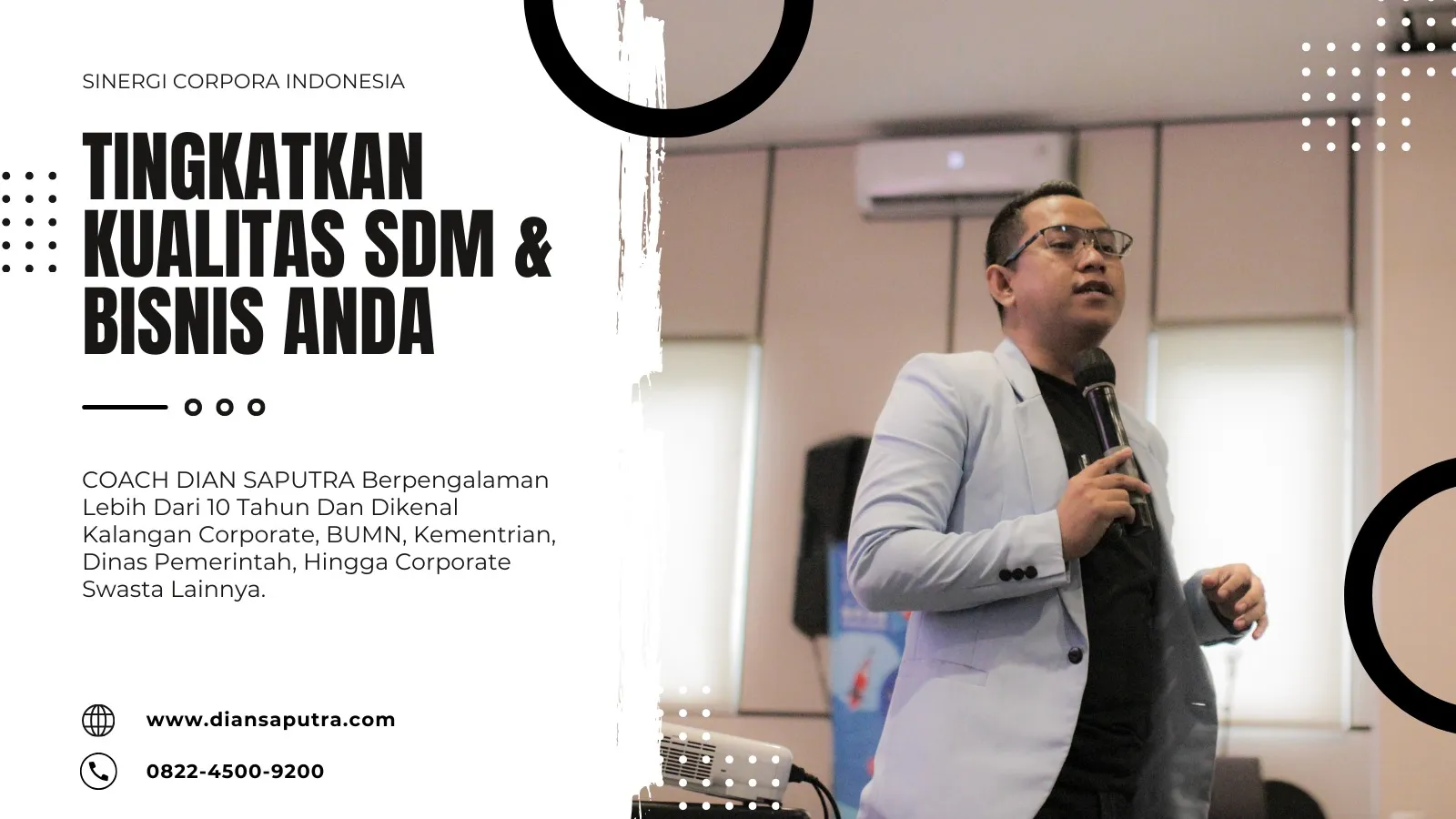 Pembicara Motivator Kuningan, Terpercaya & Solutif, Dian Saputra