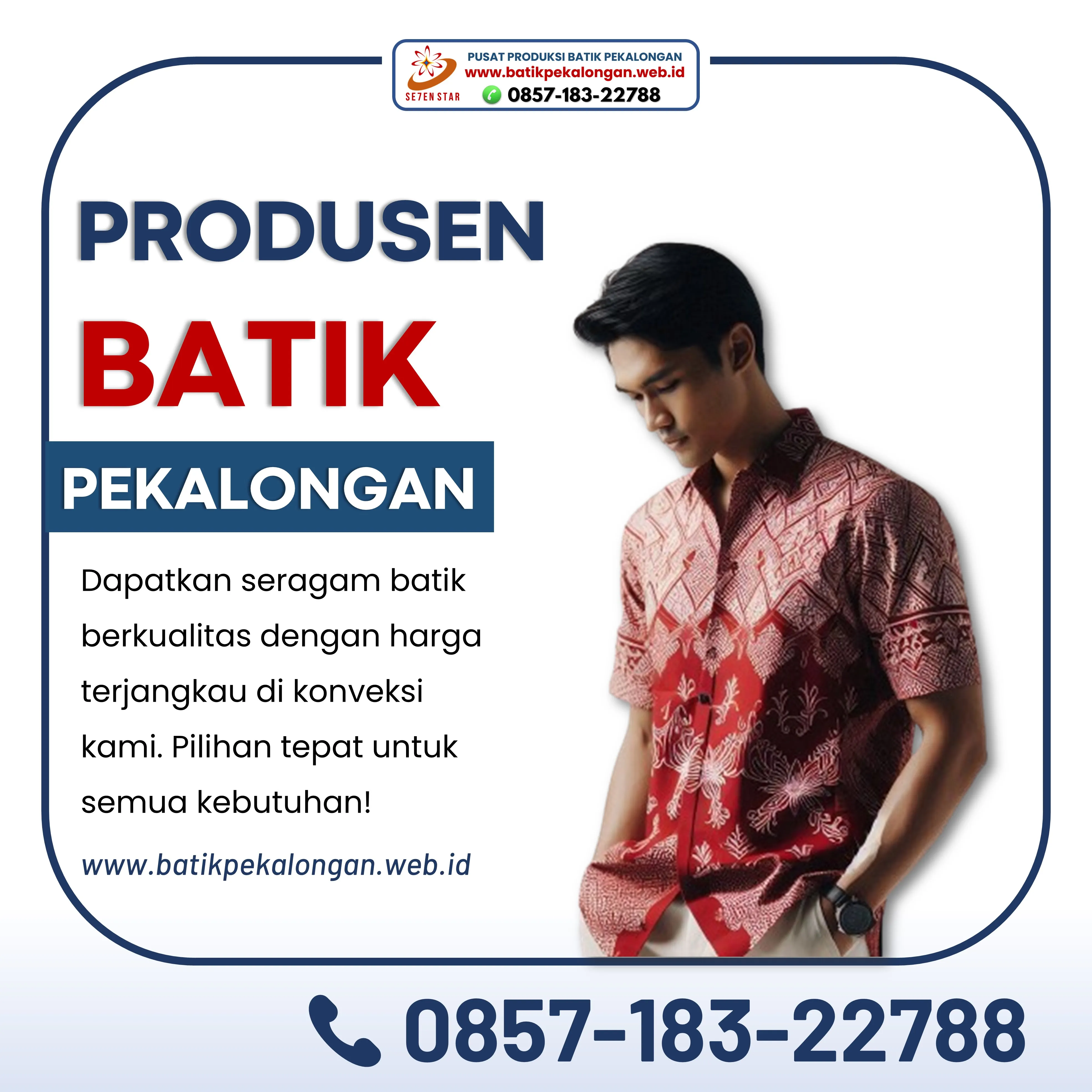 Pabrik Seragam Batik SMP Terkemuka di Pekalongan