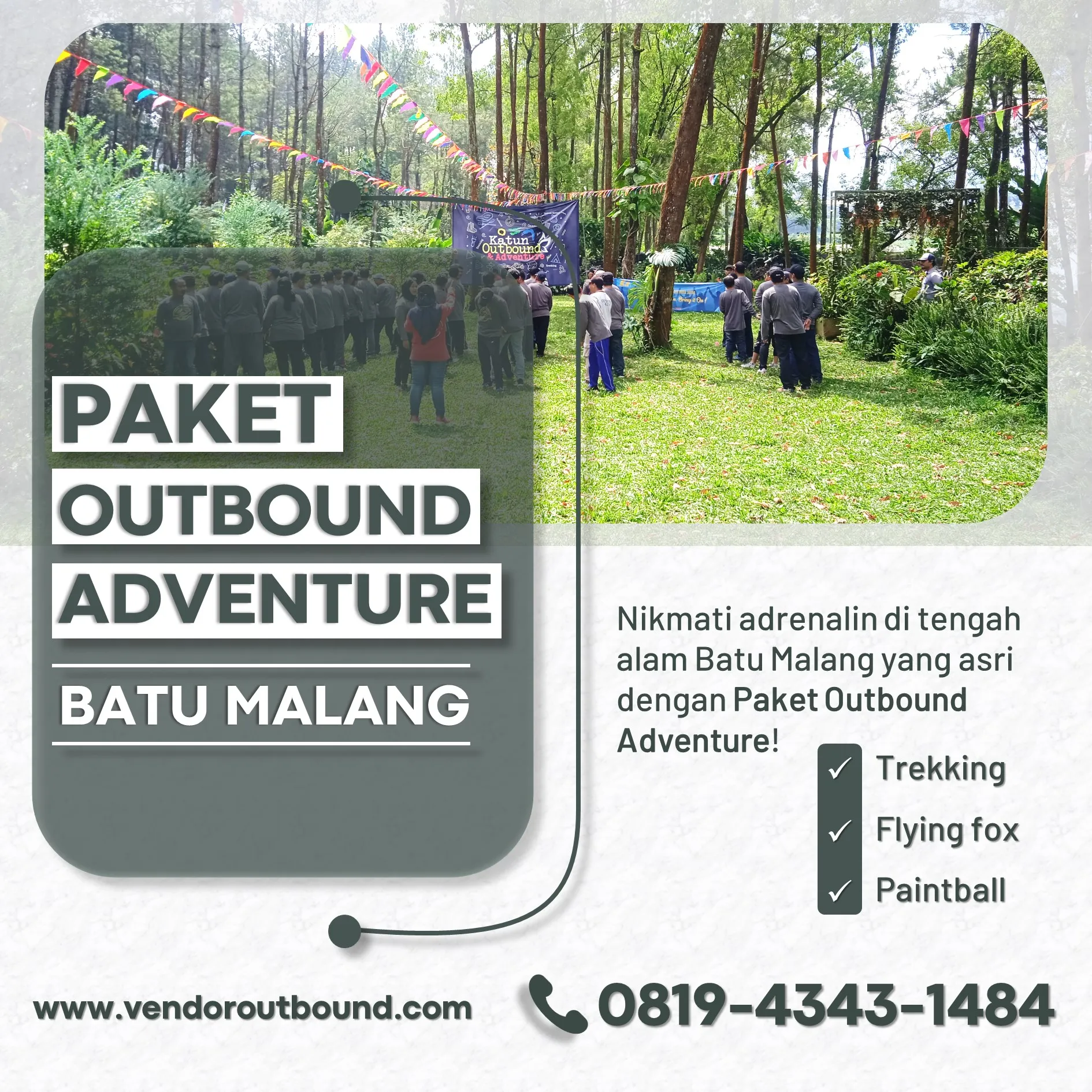 Jasa EO Outbound Berpengalaman di Malang: Rekomendasi Paket Team Building Profesional