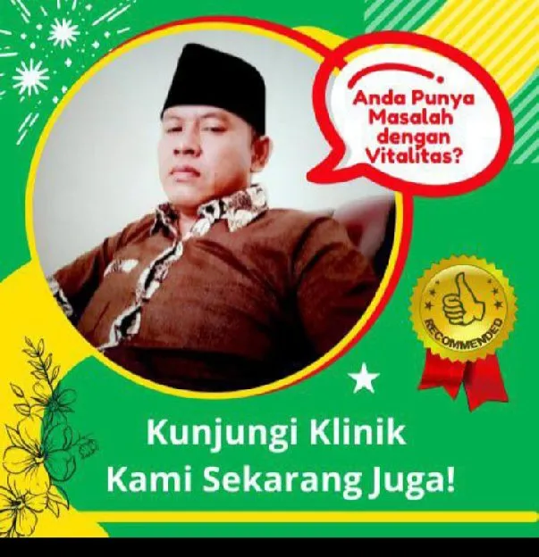 PENGOBATAN VITALITAS SENTANI APIH RUSMAN