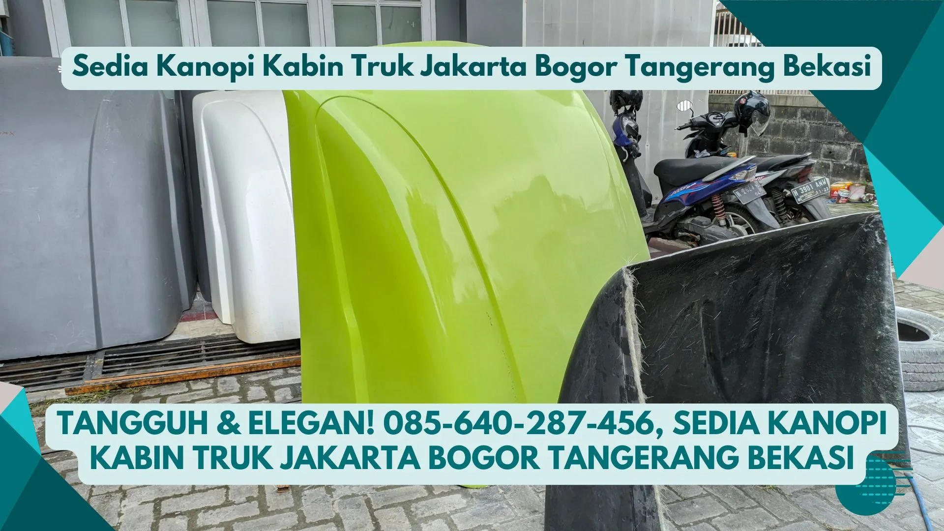 Tangguh & Elegan, Sedia Kanopi Kabin Truk Jakarta Bogor Tangerang Bekasi