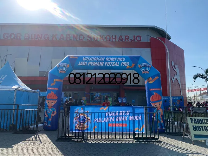 Jual Balon Gate Start Finish Tegal Jawa Tengah. Hub 081212020918