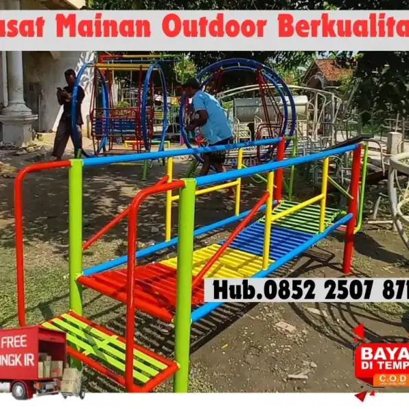 Hub 0852-2507-8715 DIJAMIN AMAN ! ayunan besi murah Dan Terowongan Paud Kec Ringinarum Kendal Bayar COD Free Ongkir