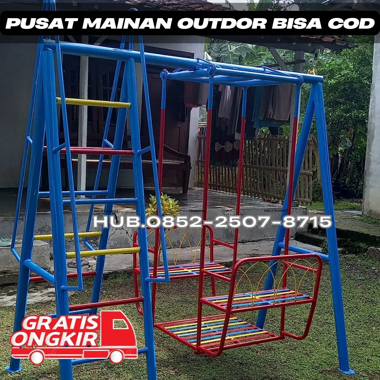 Gambar Ayunan Besi Dan Jungkat Jungkit Kec Kademangan Kota Probolinggo