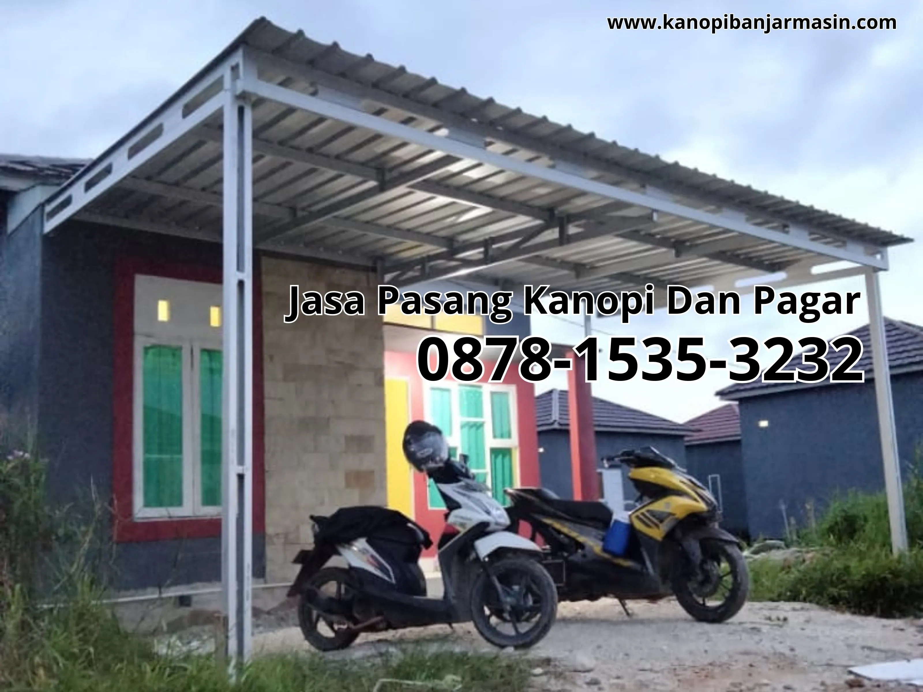 (TERMURAH), jasa pasang kanopi baja ringan Bangkal