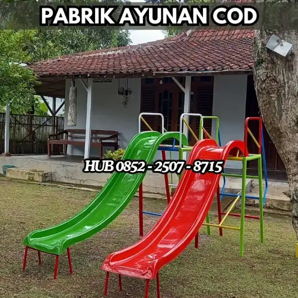 Hub 0852-2507-8715 PRODUKSI !! ayunan besi klasik Dan mainan playground outdoor Kec Mranggen Demak Bayar COD Free Ongkir