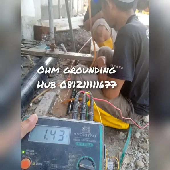 Tukang Pengeboran : Jasa Grounding Pasang Penangkal Petir - Cikulur Lebak