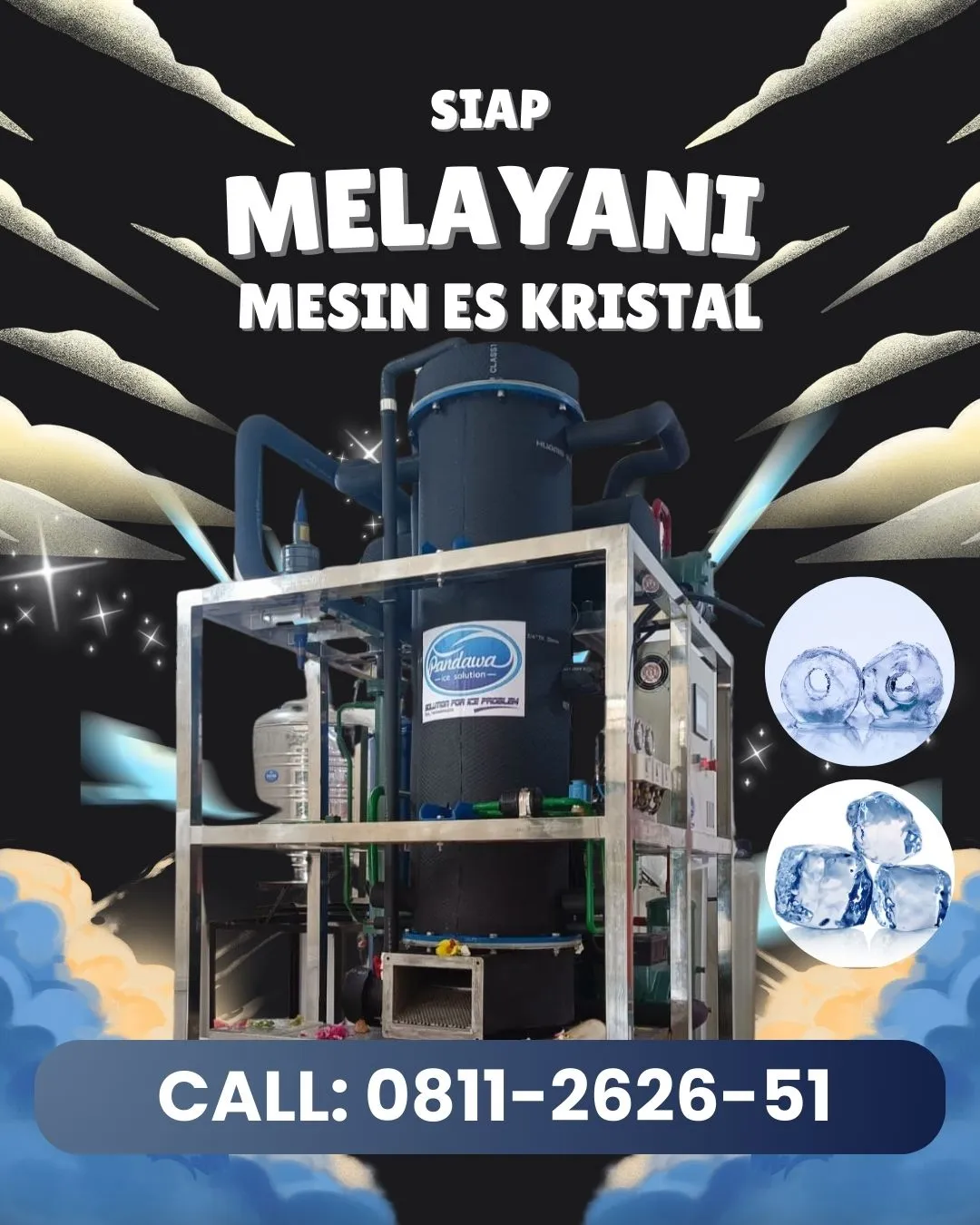 HARGA MESIN ES BATU, MUNA, SULTRA