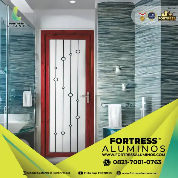 PREMIUM..!! WA 0821 7001 0763 (ALUMINOS) Pintu Aluminium Kamar Mandi Minimalis Di Pontianak