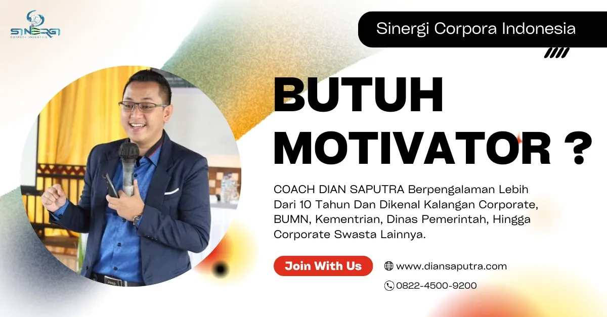 Jasa Motivator Denpasar, Terpercaya & Solutif, Dian Saputra