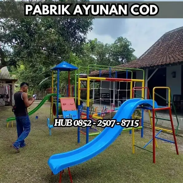 Hub 0852-2507-8715 DISINI SAJA !! Ayunan Besi Custom Dan Perosotan Anak Kec Cigedug Garut  Bayar COD Free Ongkir