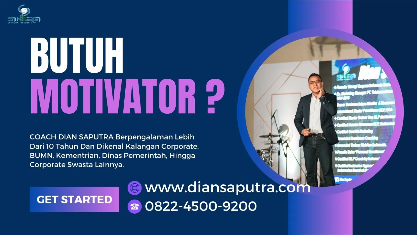 Trainer Sales Kendal, Terpercaya & Solutif, Dian Saputra