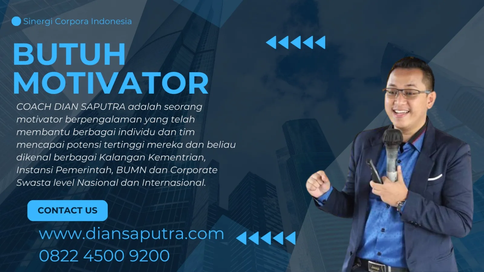 Trainer Service Excellence Denpasar, Terpercaya & Solutif, Dian Saputra