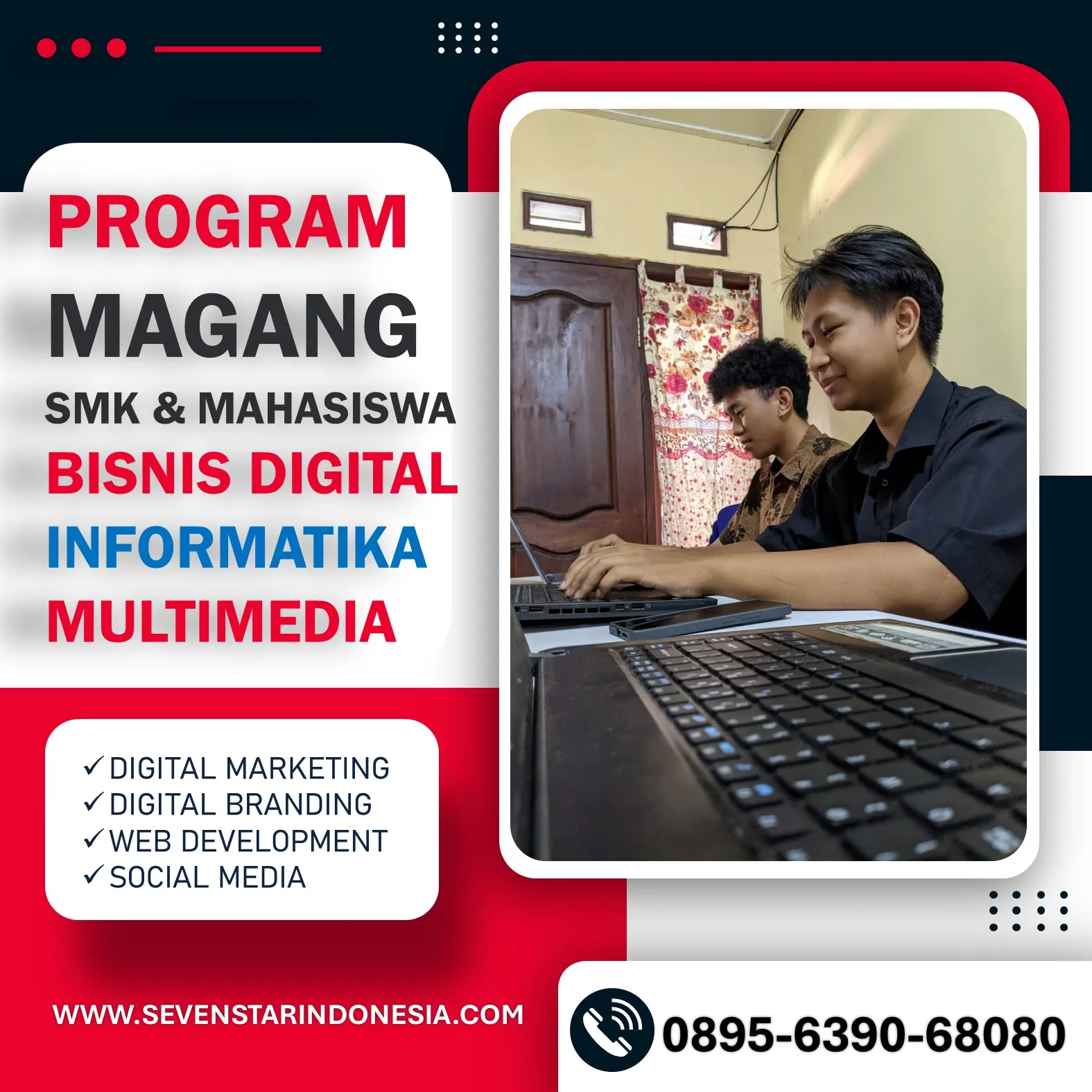 (WA 0895-6390-68080) Rekomendasi Magang Teknik Informatika di Turen Malang