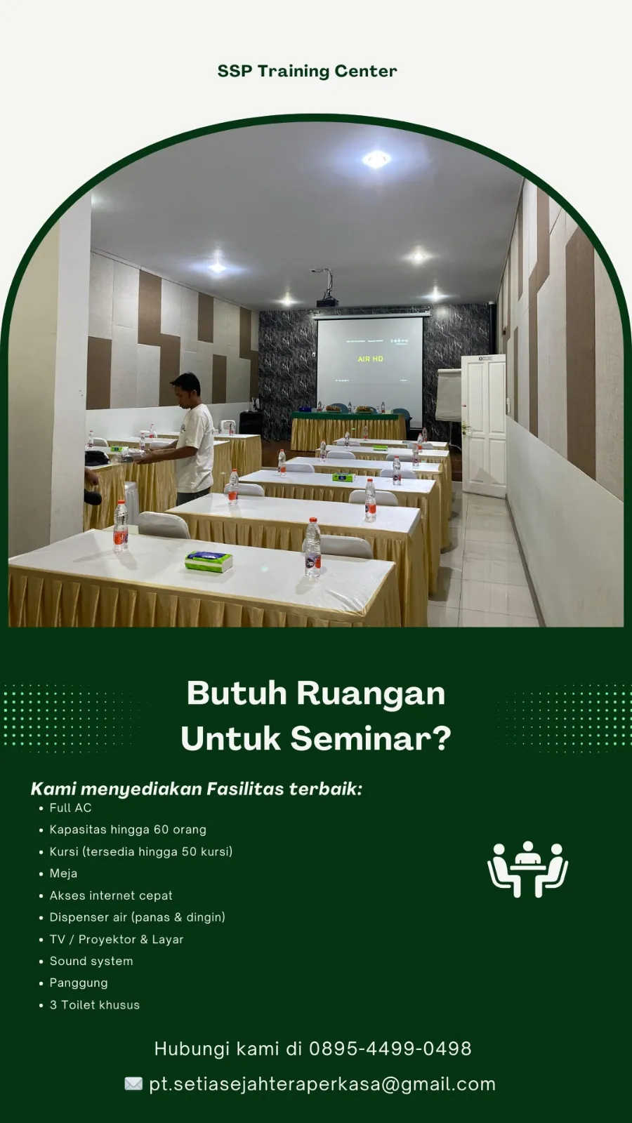 RUANG PREMIUM,  Harga Sewa Tempat Untuk Ulang Tahun Tangerang Selatan