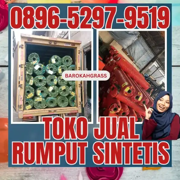 0896-5297-9519 (Bu Diana), Grosir Rumput Sintetis Palembang Kertapati