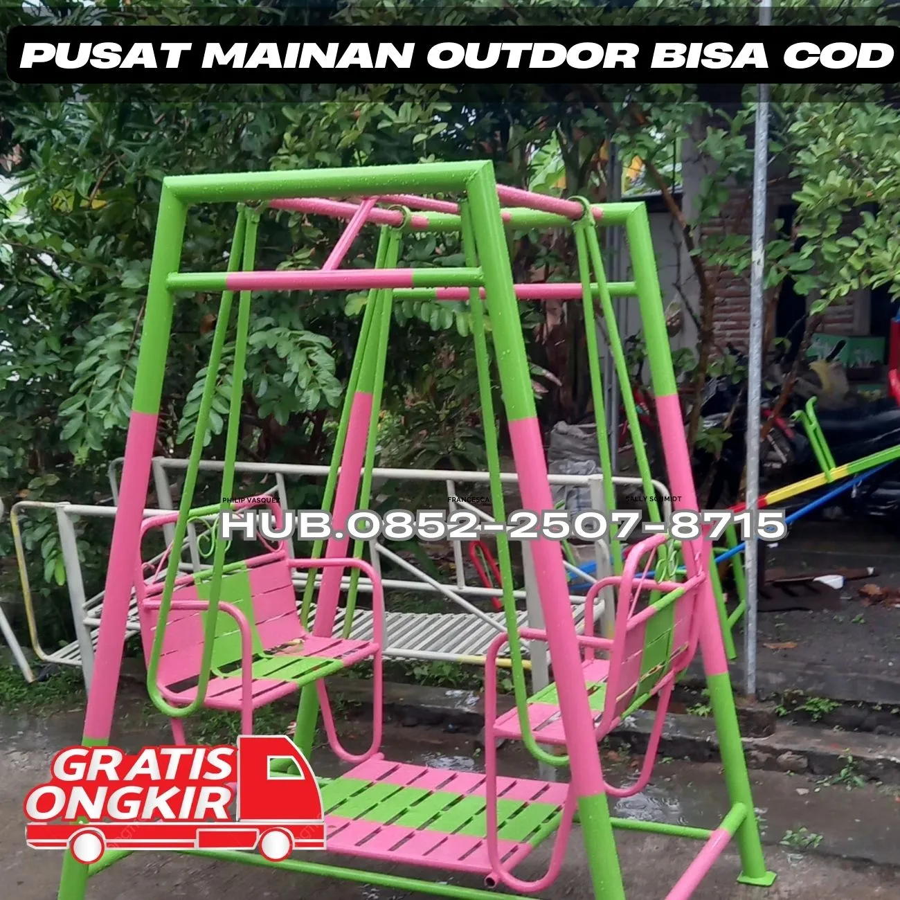 Rekomendasi Ayunan Besi Taman Dan Jembatan Goyang Kec Manguharjo Kota Madiun