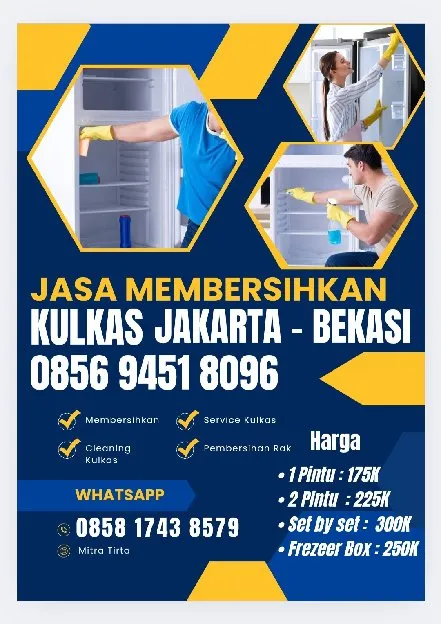 Jasa Membersihkan Kulkas Cipinang Jakarta Timur Berpengalaman