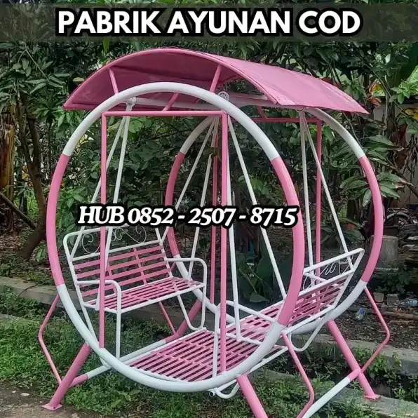 Hub 0852-2507-8715 CUKUP SHARE LOCK !! ayunan besi sederhana Dan Perosotan Custom Kec Warungkondang Cianjur Bayar COD Free Ongkir