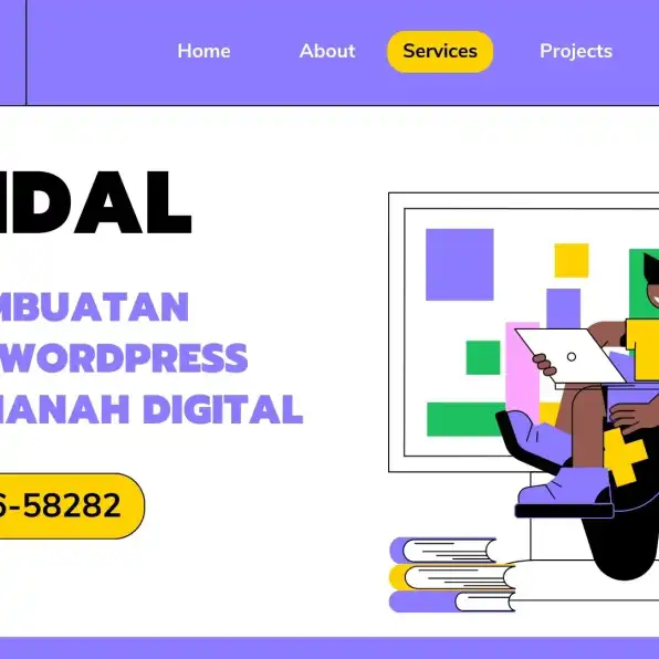 Handal 0895-4236-58282 Jasa Pembuatan Website WordPress AyahAmanah Digital