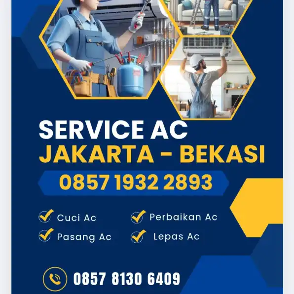 0857 1932 2893 Cuci Ac, Service Ac, Tukang Ac Pisangan Baru Jakarta Timur