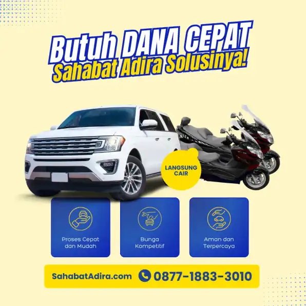 0877-1883-3010, Gadai BPKB Motor Aman di Bekasi