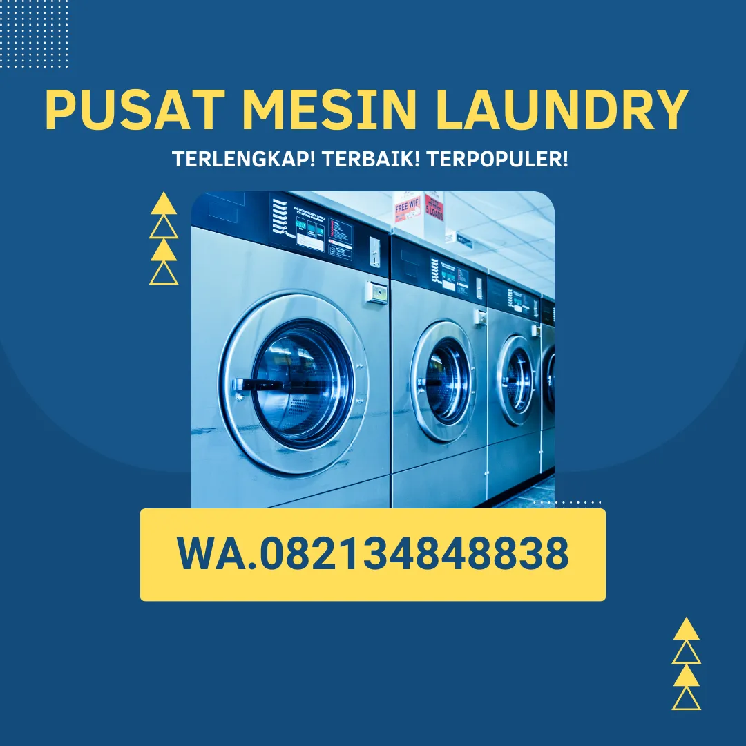 TERCANGGIH! Jual Mesin Laundry Hotel Kirim Ke Pacitan