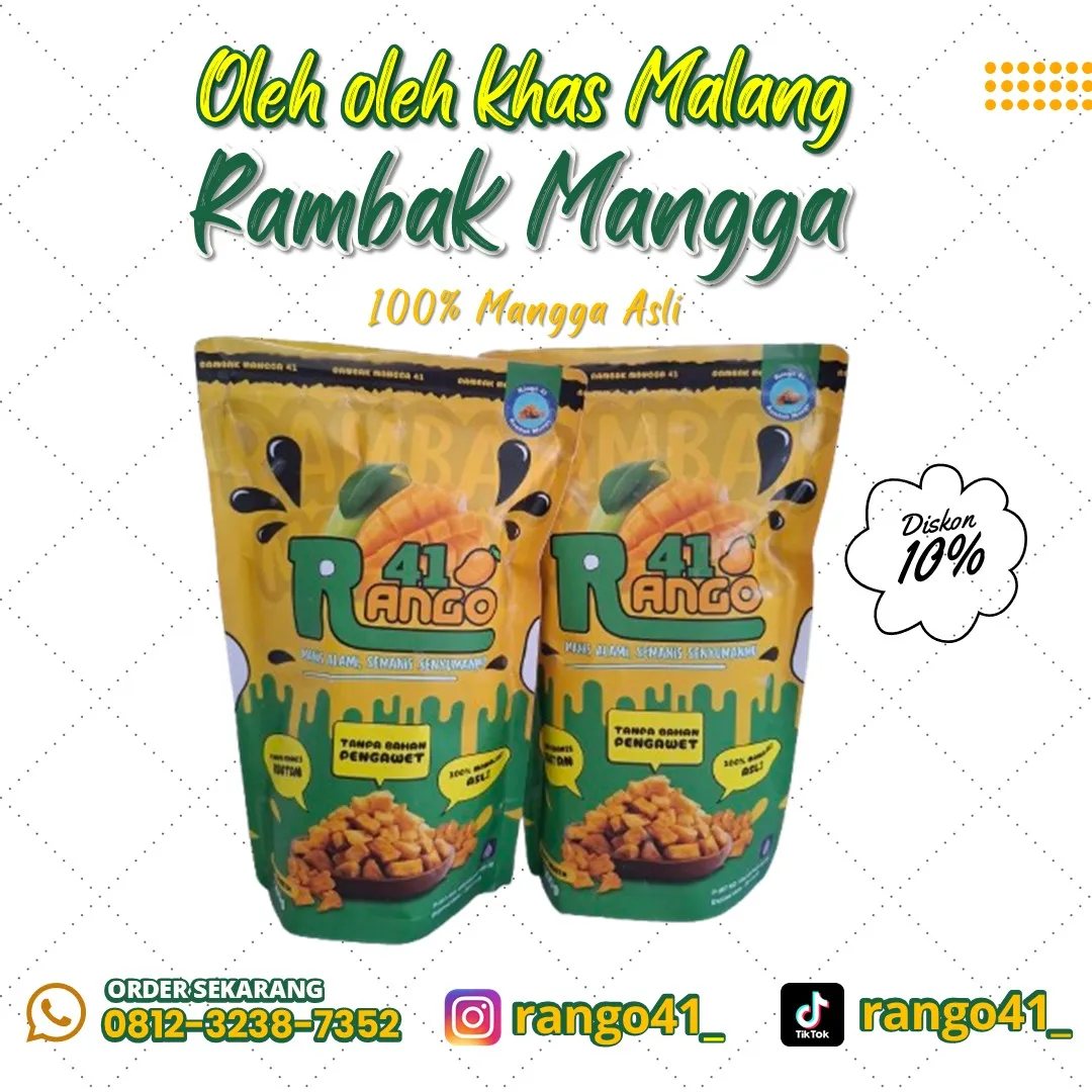 Agen peluang usaha snack mangga 500 gram di Batu