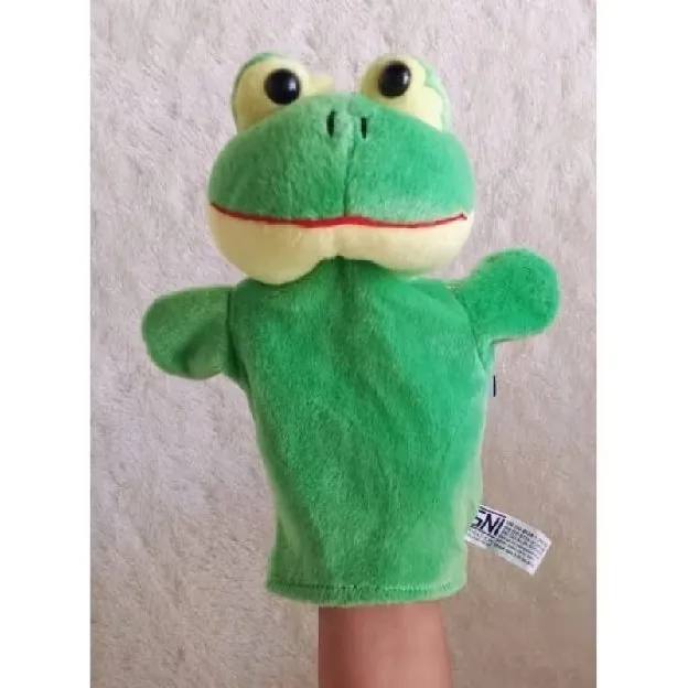 Boneka tangan karakter Hand puppet character Boneka tangan edukasi belajar binatang lucu bahan kain