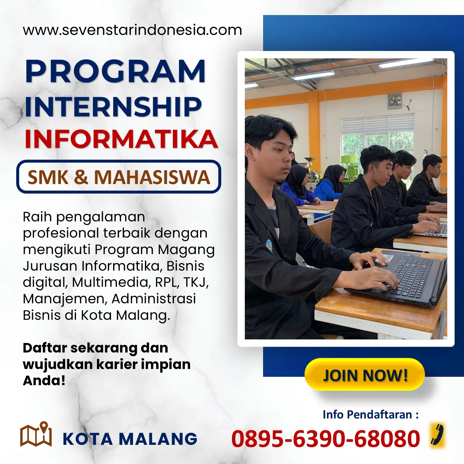 Perusahaan Magang SMK Pengembangan Website di Malang