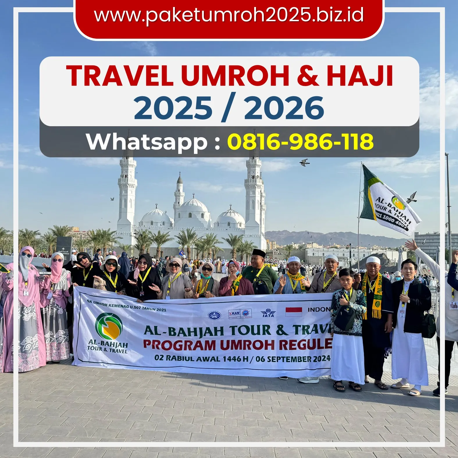 Paket Umroh Akhir Tahun 2025 Kedungkandang Malang AL Bahjah