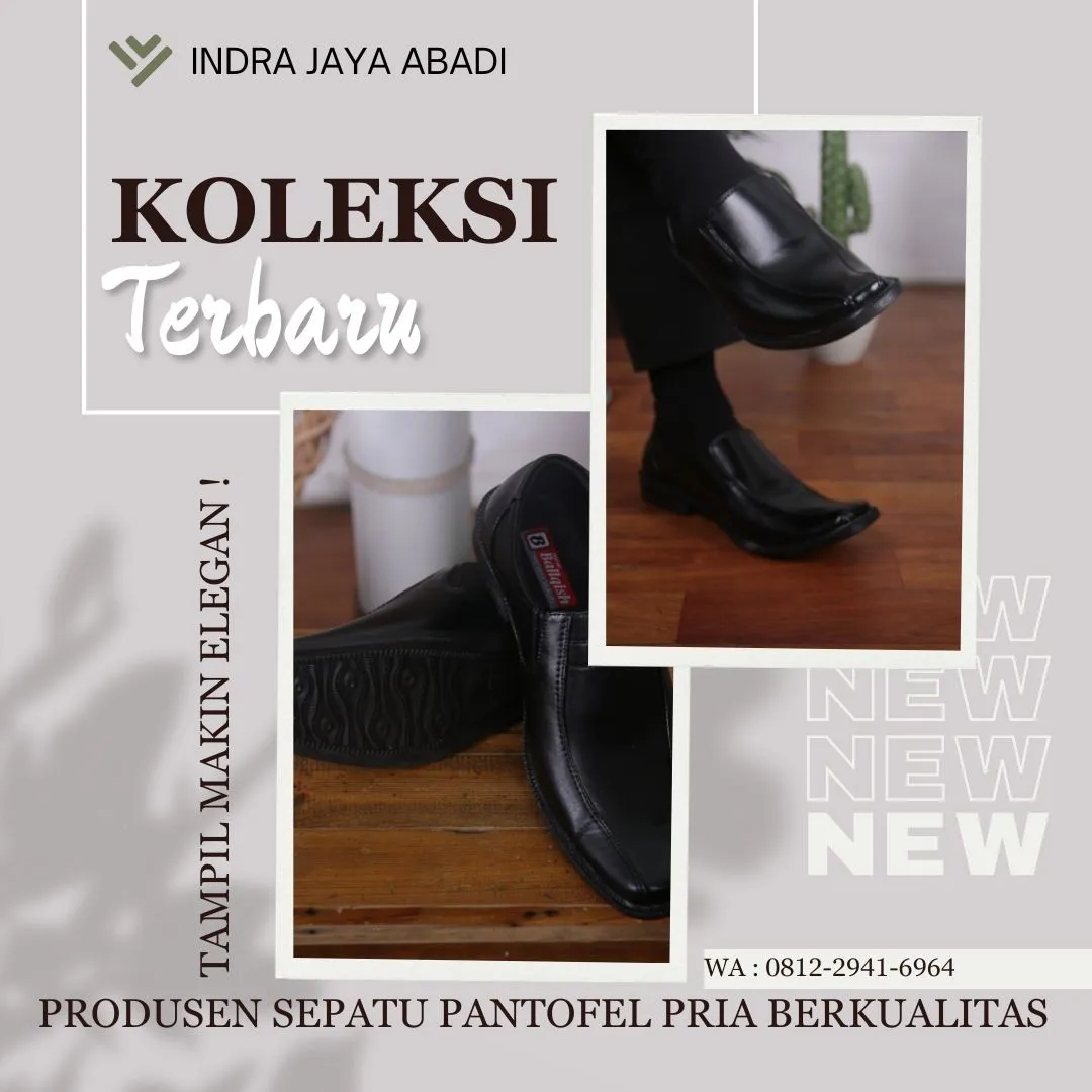 Produsen Sepatu Pantofel Pria Berkualitas Lampung Tengah, Lampung