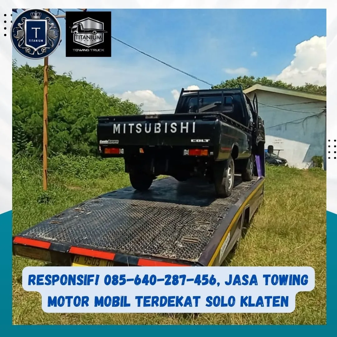 Responsif, Jasa Towing Motor Mobil Terdekat Solo Klaten