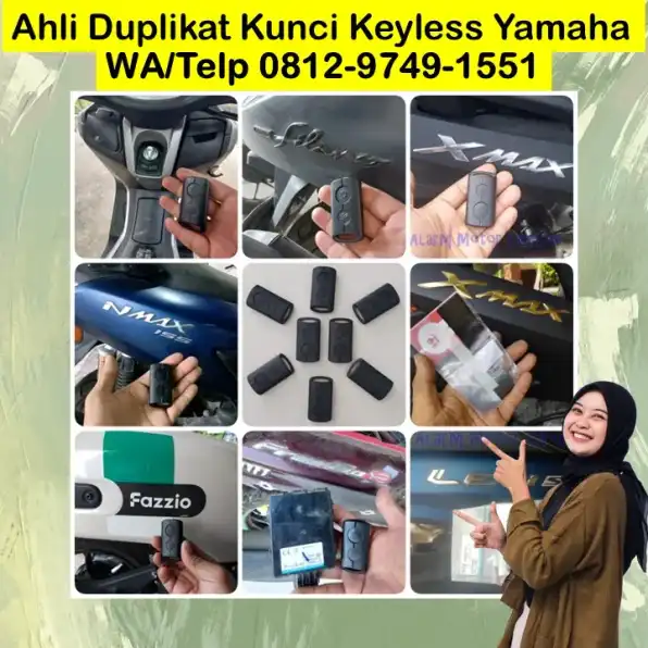 0812-9749-1551(Wa), Duplikat Kunci Remot 24 Yamaha Nmax Lexi Freego Aerox Majalengka