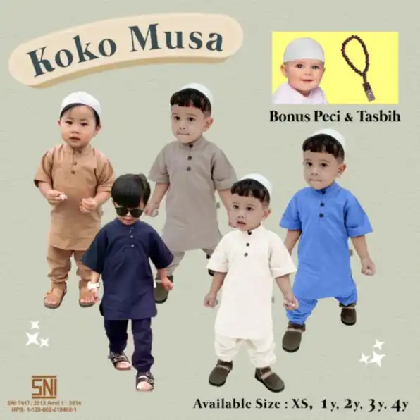 Moonscare Official Jakarta !! 085269040611, Jual Baju Gamis Koko Bayi Moonscare di Jakarta